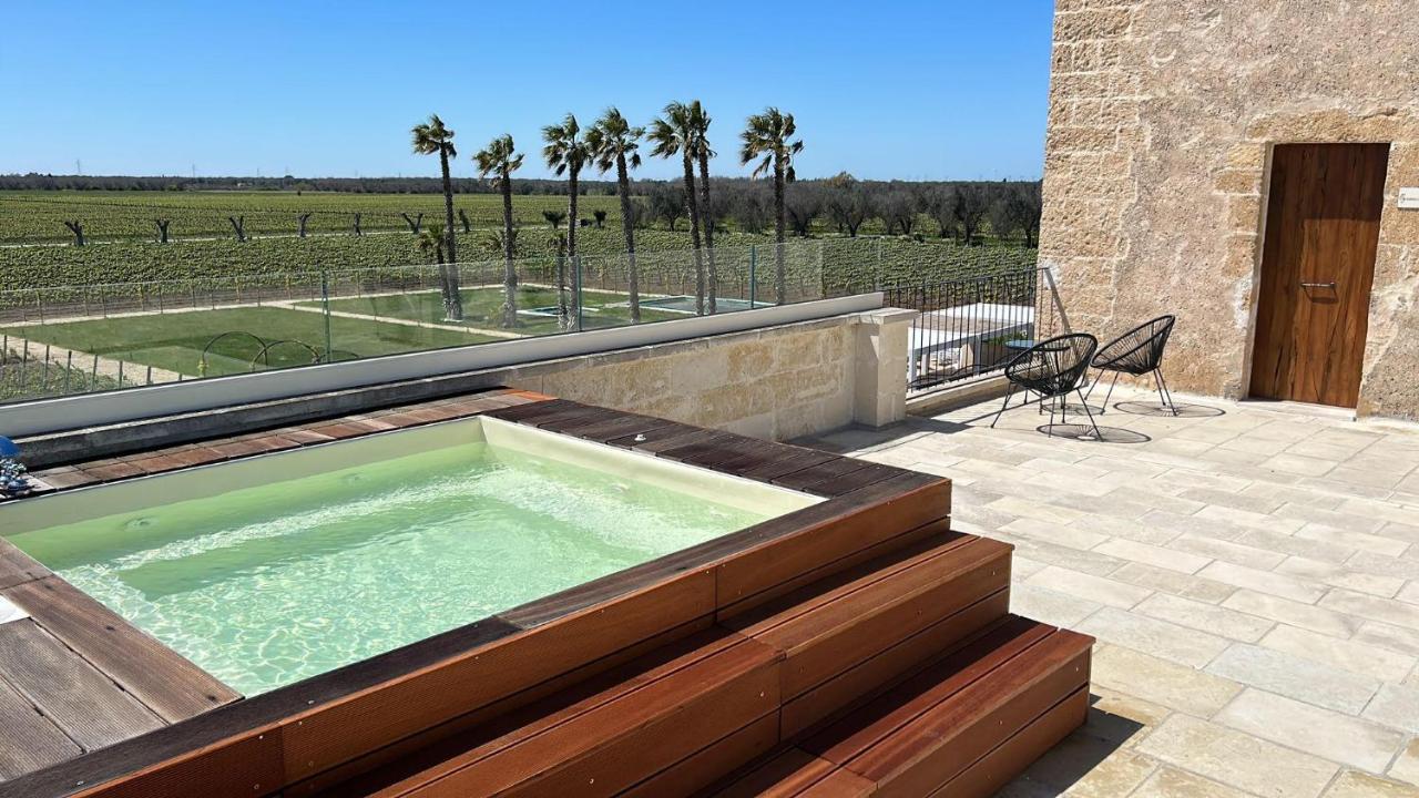Masseria Torleanzi Wine Relais San Pietro Vernotico Ngoại thất bức ảnh